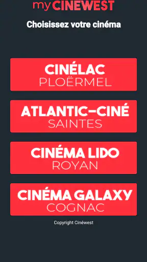 myCinewest screenshot
