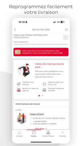 myDPD - Suivi de colis DPD screenshot