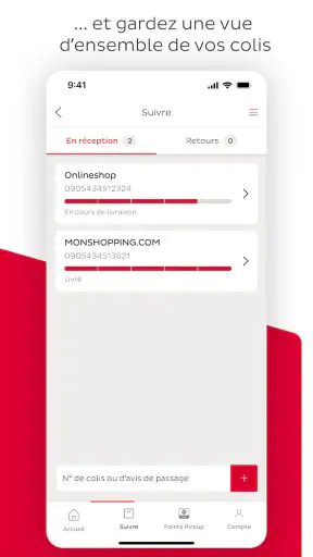 myDPD - Suivi de colis DPD screenshot