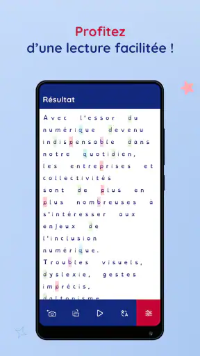 MYdys - aide pour la dyslexie screenshot
