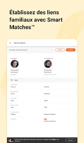 MyHeritage: Arbre généalogique screenshot
