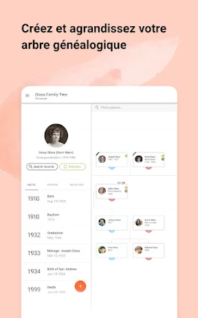 MyHeritage: Arbre généalogique screenshot