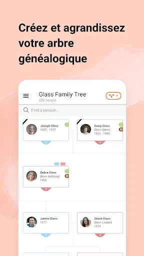 MyHeritage: Arbre généalogique screenshot