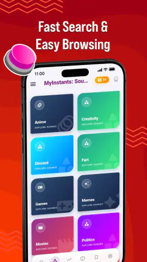 MyInstants : App Boutons Son screenshot