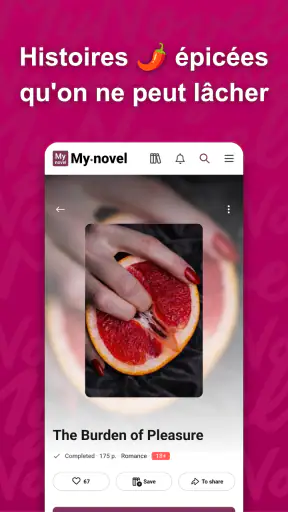 MyNovel - Livres et histoires screenshot