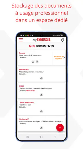 mySynergie – Intérimaires screenshot