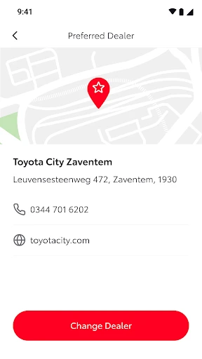 MyToyota screenshot