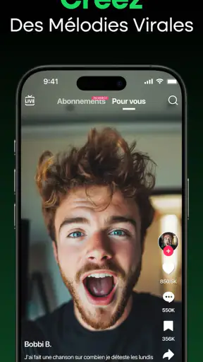 MyTunes Générateur de music IA screenshot