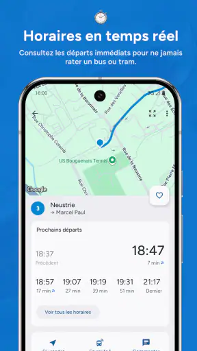 Naonedbus : Bus, Tram à Nantes screenshot