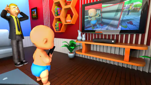 Naughty Boy: Daddy Prank Game screenshot