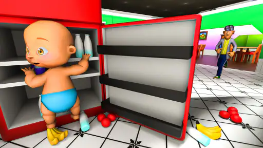 Naughty Boy: Daddy Prank Game screenshot