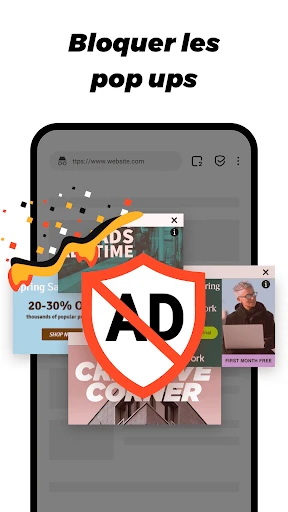 Navigateur Adblocker: Adblock screenshot
