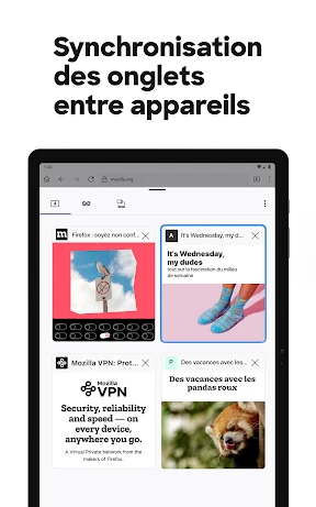Firefox: Navigateur Internet screenshot