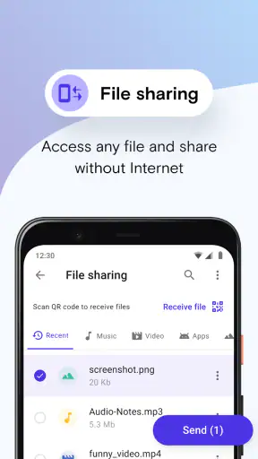 Navigateur Opera Mini bêta screenshot