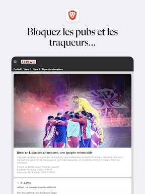 Navigateur Web Privé VPN Brave screenshot