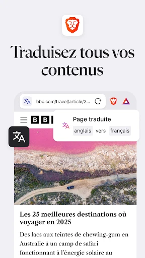 Navigateur Web Privé VPN Brave screenshot