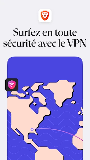 Navigateur Web Privé VPN Brave screenshot