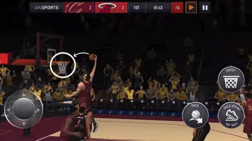 NBA LIVE Mobile Basket-ball screenshot