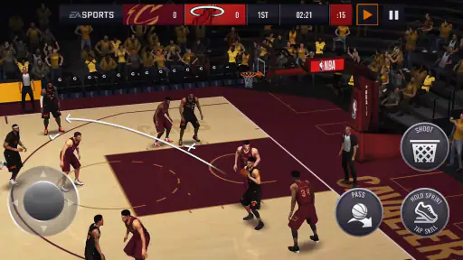NBA LIVE Mobile Basket-ball screenshot