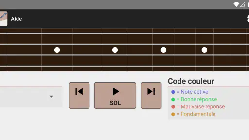 NDM-Basse : apprendre notes screenshot