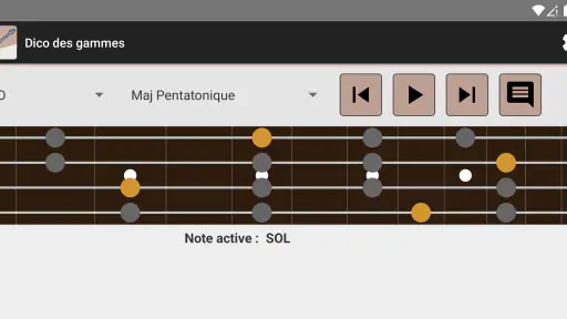NDM-Basse : apprendre notes screenshot