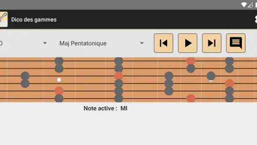 NDM-Guitare : apprendre notes screenshot