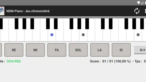 NDM-Piano : apprendre notes screenshot