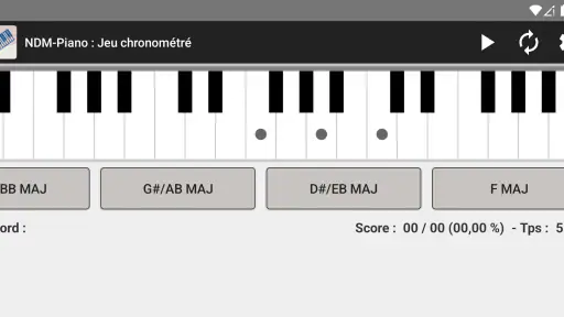 NDM-Piano : apprendre notes screenshot