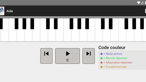 NDM-Piano : apprendre notes screenshot