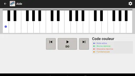 NDM-Piano : apprendre notes screenshot