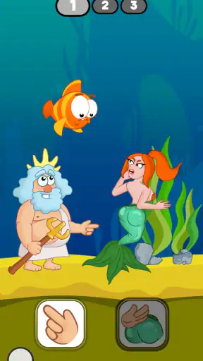 Neptune vs Mermaid: Fish Prank screenshot