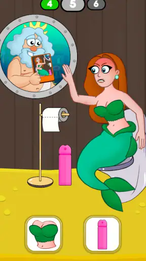 Neptune vs Mermaid: Fish Prank screenshot