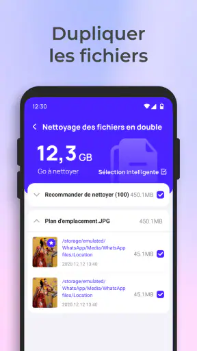 Nettoyage Rapide de Fichiers screenshot