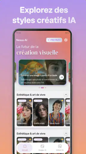 Nexus - Générateur de Vidéo AI screenshot