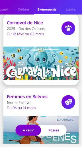 Nice Events screenshot