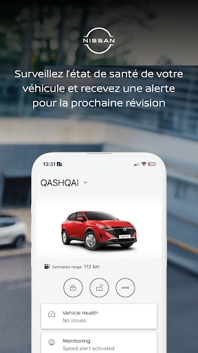 NissanConnect Services screenshot
