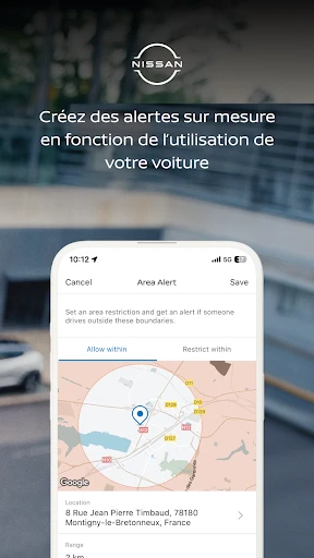 NissanConnect Services screenshot