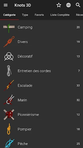Nœuds 3D  ( Knots 3D ) screenshot