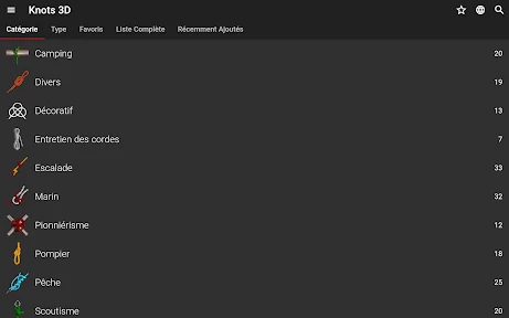 Nœuds 3D  ( Knots 3D ) screenshot