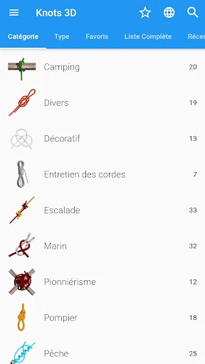 Nœuds 3D  ( Knots 3D ) screenshot