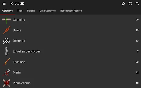 Nœuds 3D  ( Knots 3D ) screenshot