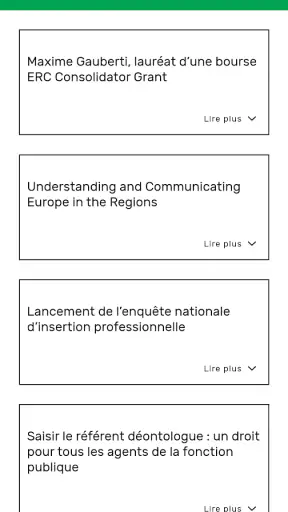 Normandie Université en poche screenshot