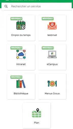 Normandie Université en poche screenshot