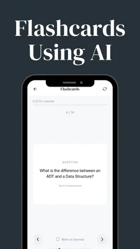 NotesGPT - AI Chat Quiz Cards screenshot
