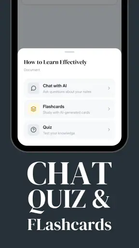 NotesGPT - AI Chat Quiz Cards screenshot