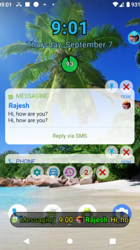 Noticker - Notification Ticker screenshot