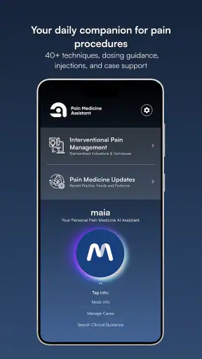 NYSORA Pain Medicine Assistant screenshot