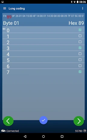 OBDeleven Diagnostic VAG screenshot