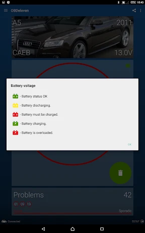 OBDeleven Diagnostic VAG screenshot