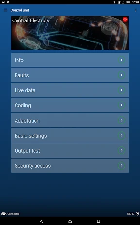OBDeleven Diagnostic VAG screenshot